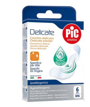 CEROTTO PIC DELICATE DITA ANTIBATTERICO 6 PEZZI - goldeneffe.it