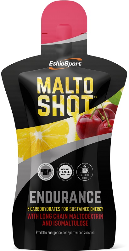 ETHICSPORT MALTOSHOT ENDURANCE CILIEGIA E LIMONE 50 ML - goldeneffe.it