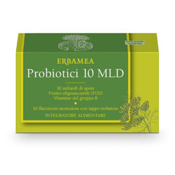 PROBIOTICI 10 MILIARDI 10 FLACONCINI 100 ML - goldeneffe.it
