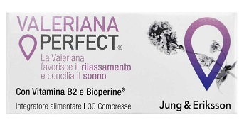 VALERIANA PERFECT JUNG & ERIKSSON 30 COMPRESSE - goldeneffe.it