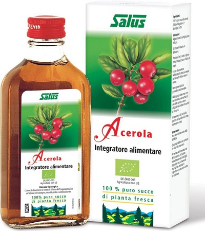 ACEROLA SUCCO 200 ML BIO - goldeneffe.it