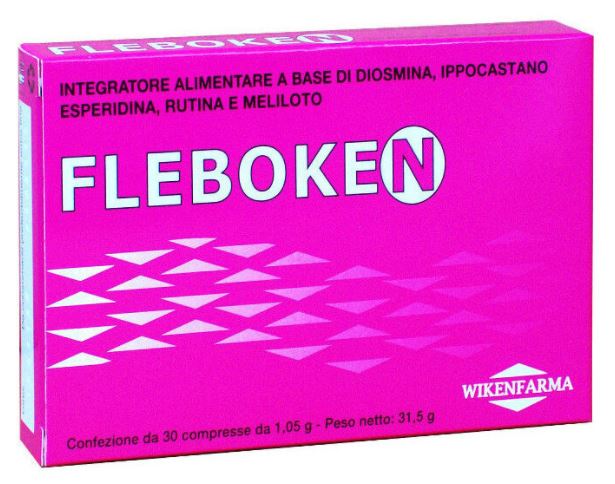 FLEBOKEN 30 COMPRESSE - goldeneffe.it