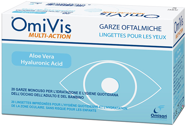 GARZE OFTALMICHE OMIVIS 20 PEZZI - goldeneffe.it