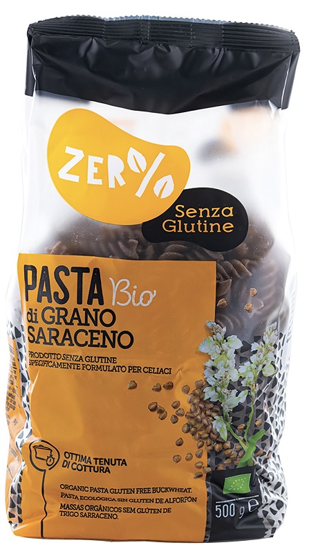 ZERO% GLUTINE FUSILLI GRANO SARACENO BIO 500 G - goldeneffe.it