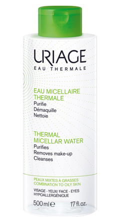 URIAGE EAU MICELLARE PER PELLI GRASSE 500 ML - goldeneffe.it