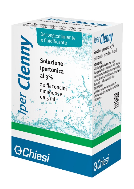 IPER CLENNY SOLUZIONE IPERTONICA MONODOSE 20 FLACONI 2 ML - goldeneffe.it