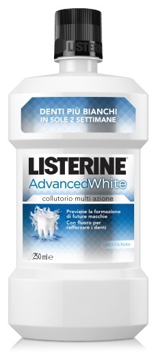 LISTERINE ADVANCE WHITE 250 ML - goldeneffe.it