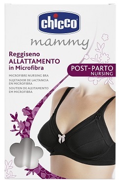 CHICCO MAMMY REGGISENO MICROFIBRA ALLATTAMENTO NERO 4D - goldeneffe.it