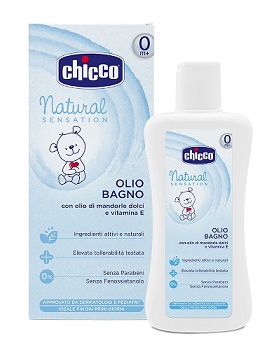 CHICCO OLIO BAGNO NATURAL SENSATION 200 ML - goldeneffe.it