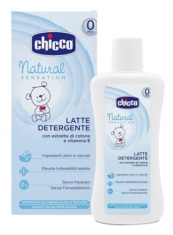 CHICCO LATTE DETERGENTE NATURAL SENSATION 500 ML - goldeneffe.it