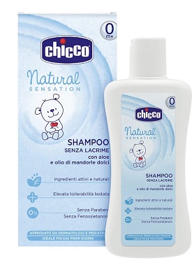 CHICCO SHAMPOO NATURAL SENSATION 200 ML - goldeneffe.it