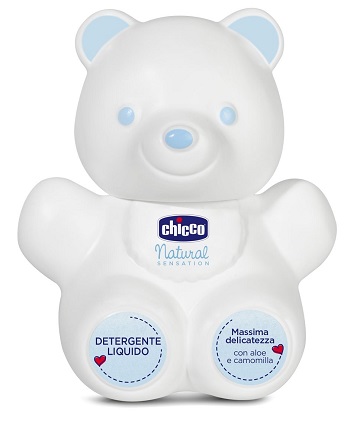 CHICCO DETERGENTE LIQUIDO ORSETTO NATURAL SENSATION 300 ML - goldeneffe.it