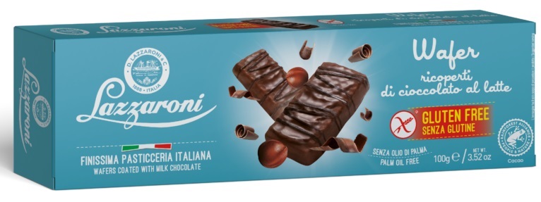 WAFERS RICOPERTI DI CIOCCOLATO 100 G - goldeneffe.it