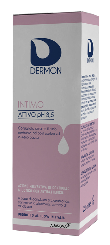 DERMON INTIMO ATTIVO 250 ML - goldeneffe.it