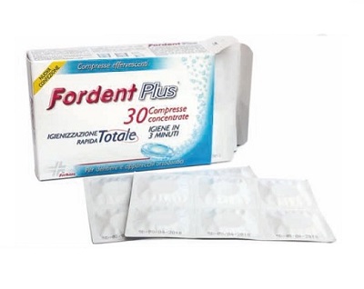 FORDENT PLUS 30 COMPRESSE CONCENTRATE PER DENTIERE E APPARECCHI ORTODONTICI - goldeneffe.it