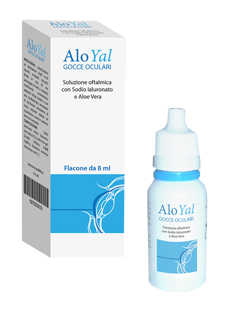 ALO YAL SOLUZIONE OFTALMICA 8 ML - goldeneffe.it
