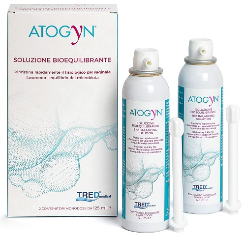 ATOGYN DISPOSITIVO IGIENE VAGINALE E RIPRISTINO PH FISIOLOGICO BAG ON VALVE 2 PEZZI DA 125ML - goldeneffe.it