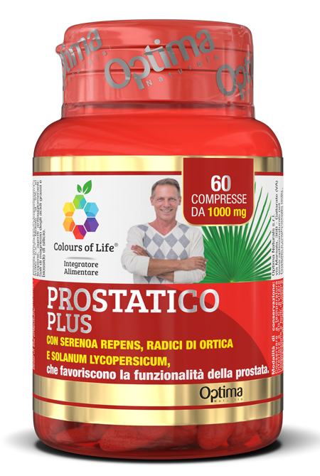 COLOURS OF LIFE PROSTATICO PLUS 60 COMPRESSE 1000 MG - goldeneffe.it