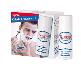 NOXZEMA PROTECTIVE SHAVE TRAVEL CLASSIC 3 X 50 ML - goldeneffe.it