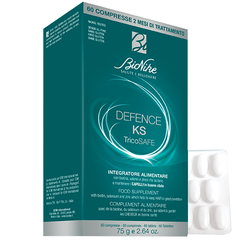 DEFENCE KS TRICOSAFE 36 COMPRESSE - goldeneffe.it