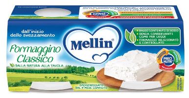 MELLIN BABY FORMAGGINO CLASSICO 2 X 80 G - goldeneffe.it