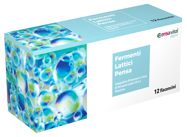 FERMENTI LATTICI PENSA 12 FLACONCINI DA 7 ML - goldeneffe.it