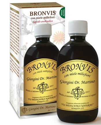 BRONVIS CON MIELE MILLEFIORI 500 ML - goldeneffe.it