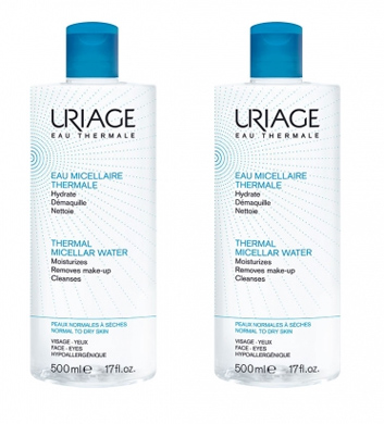 URIAGE EAU MICELLARE PER PELLI NORMALI/SECCHE 1+1 - goldeneffe.it