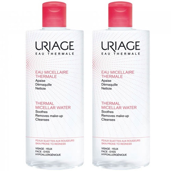 URIAGE EAU MICELLARE PER PELLI ARROSSATE 1+1 - goldeneffe.it