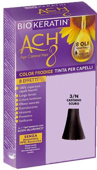 BIOKERATIN ACH8 COLOR PRODIGE 3/N CASTANO SCURO - goldeneffe.it