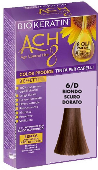 BIOKERATIN ACH8 COLOR PRODIGE 6/D BIONDO SCURO DORATO - goldeneffe.it