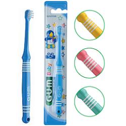 GUM BABY SPAZZOLINO BAMBINO 0/2 ANNI - goldeneffe.it