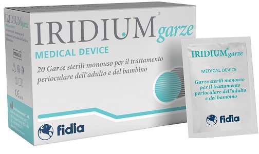 IRIDIUM GARZA OCULARE MEDICATA IN TESSUTO NON TESSUTO 20 PEZZI - goldeneffe.it