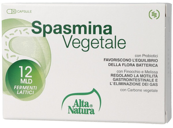SPASMINA VEGETALE 30 CAPSULE - goldeneffe.it
