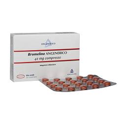 BROMELINA ANGENERICO 20 COMPRESSE RIVESTITE - goldeneffe.it