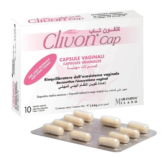 CLIVON CAP 10 CAPSULE VAGINALI - goldeneffe.it