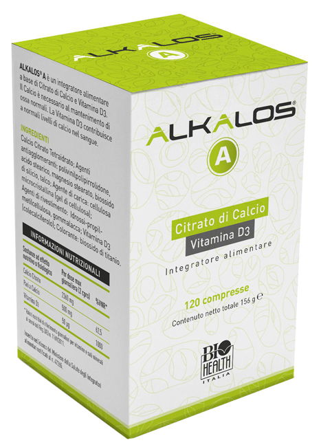 ALKALOS A 120 COMPRESSE - goldeneffe.it