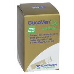 STRISCE MISURAZIONE GLICEMIA GLUCOMEN LX PLUS 25 PEZZI - goldeneffe.it
