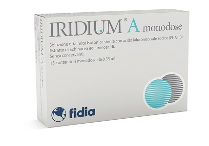 IRIDIUM A MONODOSE GOCCE OCULARI 15 FLACONCINI 0,35 ML - goldeneffe.it