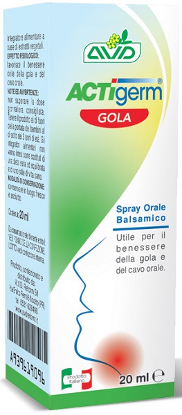 ACTIGERM GOLA SPRAY 20 ML - goldeneffe.it