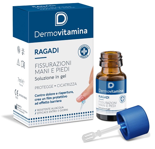 DERMOVITAMINA RAGADI GEL MANI E PIEDI 7 ML - goldeneffe.it