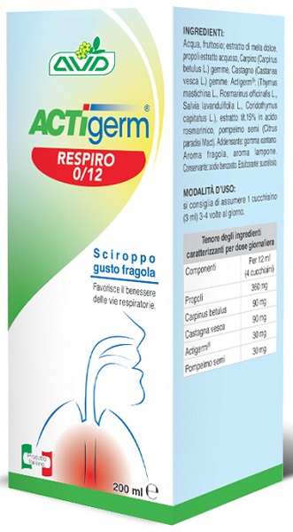 ACTIGERM RESPIRO 0-12 200 ML - goldeneffe.it
