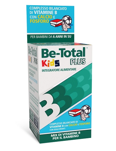 BE-TOTAL PLUS KIDS 30 COMPRESSE - goldeneffe.it