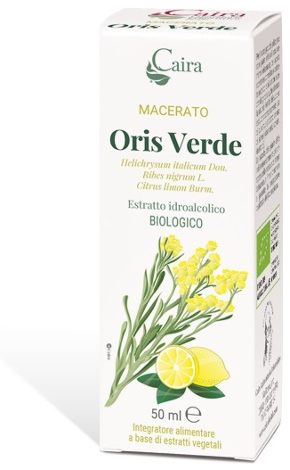 CAIRA ORIS VERDE MACERATO IDROALCOLICO GOCCE 50 ML - goldeneffe.it