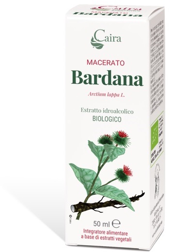 CAIRA BARDANA MACERATO IDROALCOLICO BIO GOCCE 50 ML - goldeneffe.it