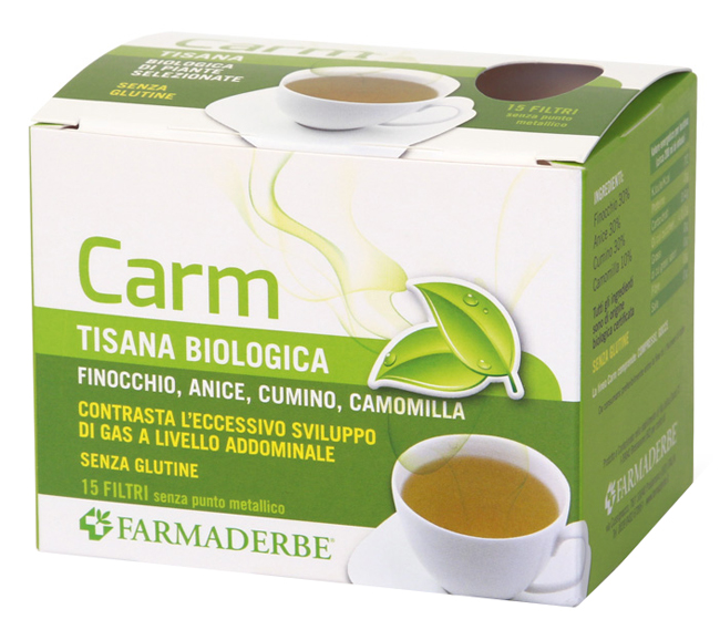 CARM TISANA BIOLOGICA 15 FILTRI - goldeneffe.it