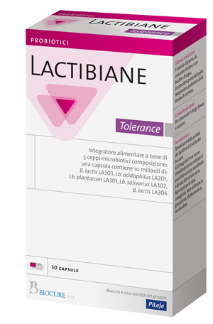 LACTIBIANE TOLERANCE 30 CAPSULE - goldeneffe.it
