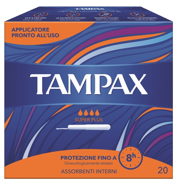 TAMPAX BLUE BOX SUPER PLUS 20 PEZZI - goldeneffe.it