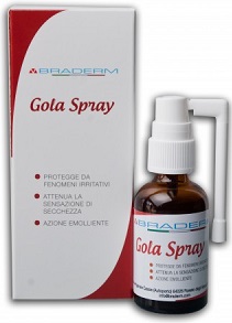GOLA SPRAY 30 ML BRADERM - goldeneffe.it