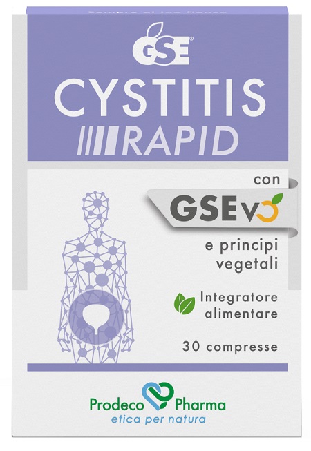 GSE CYSTITIS RAPID 30 COMPRESSE - goldeneffe.it